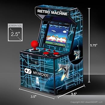 MY ARCADE レトロマシン? 200ゲーム (8ビット) ? ブラック Amazon.co.jp: MY ARCADE レトロマシン 200ゲーム (8ビット